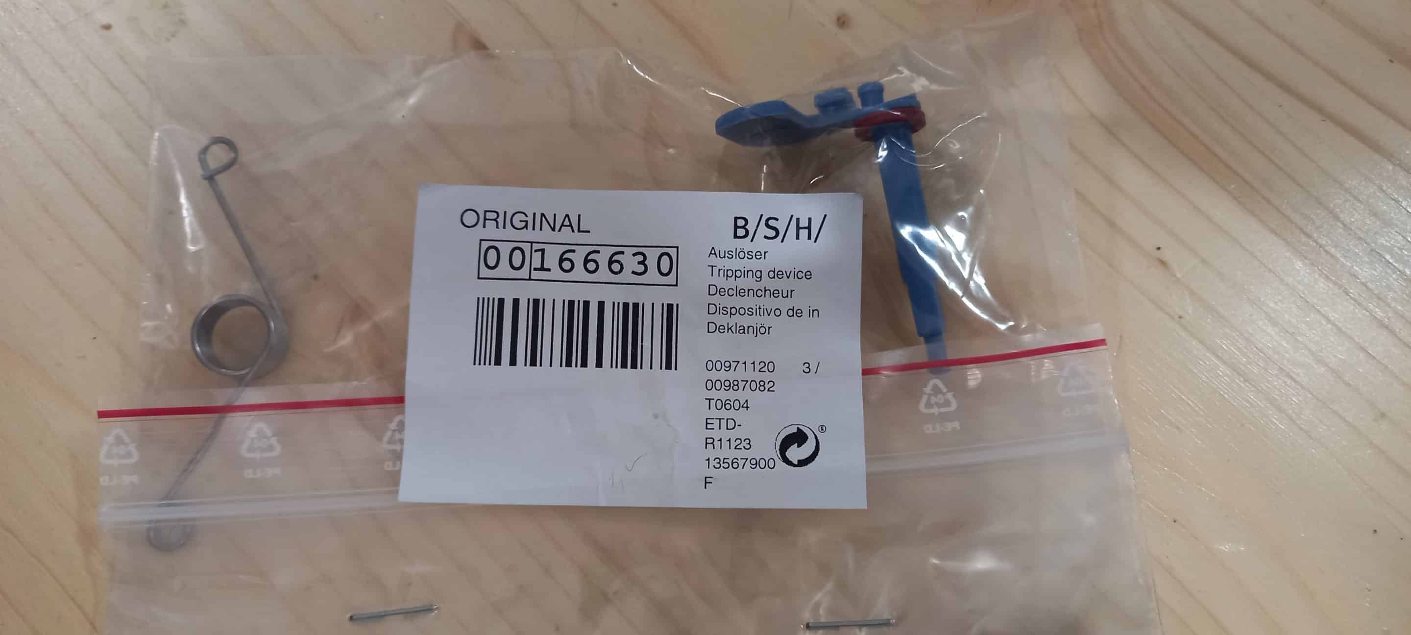 Mosószeradagoló ajtórugó Bosch/Siemens mosogatógéphez - Image 2