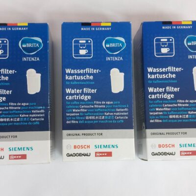 3db Bosch Siemens Neff Kávéfőzőhöz Vízszűrő BRITA INTENZA