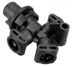 Csőcsatlakozó szelep Y-forma