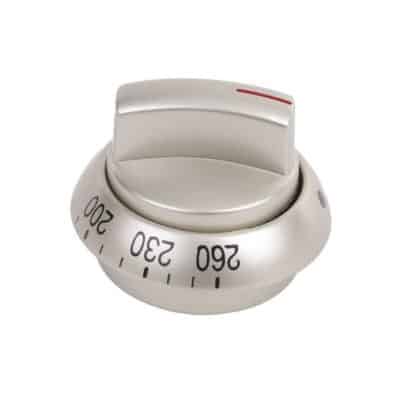 Sütő hőfokszabályzó gomb (inox)