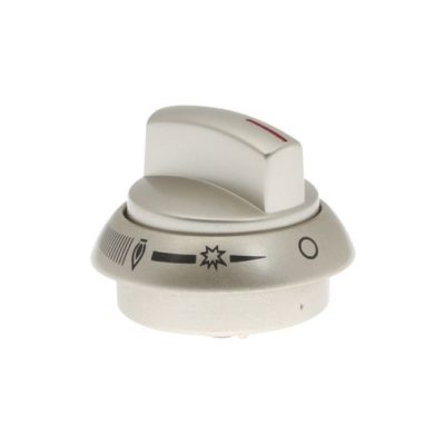 Főzőfelület forgatógomb INOX