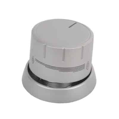 Tűzhely főzőhely gomb (inox szín)