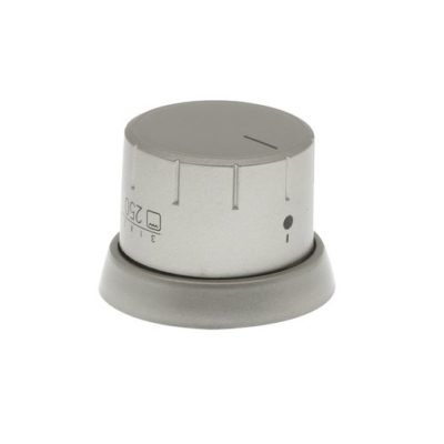 Sütő hőfokszabályzó gomb (inox szín)