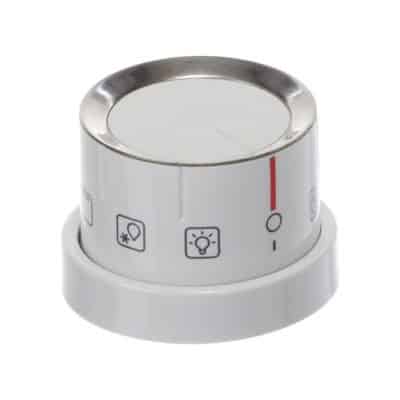 Sütő funkcióválasztó gomb fehér/INOX