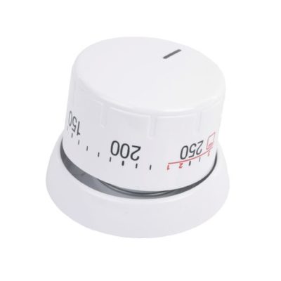 Sütő hőfokszbályzó gomb fehér