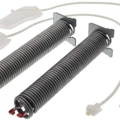 Mosogatógép ajtó rugó és kötél (2db rugó, 2 db kötél) piros