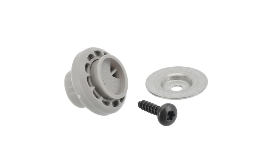 Mosogatógép görgő (felsőkosár-sín tartó állógörgő)