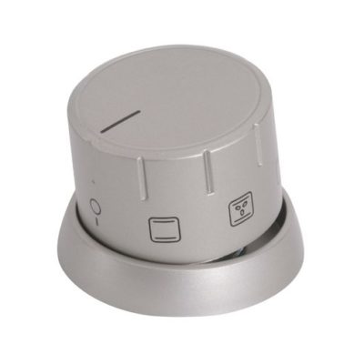 Sütő funkcióválasztó forgatógomb INOX színű