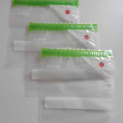 Vákuumozható PE-zacskó 3db 1,2l