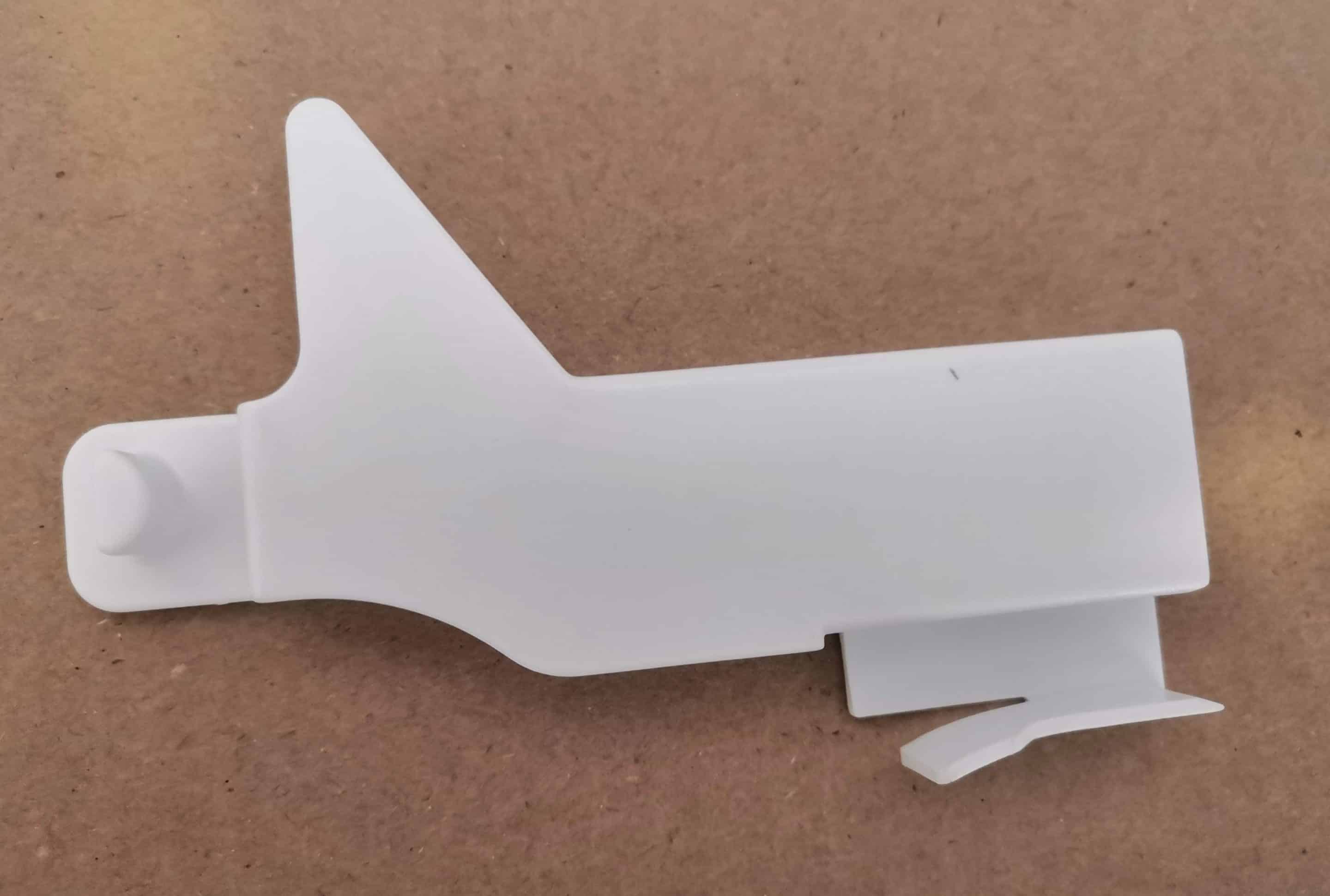 Fagyasztó lehajtható előlaptartó (bal)