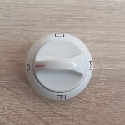 Tűzhely funkcióválasztó forgatógomb fehér