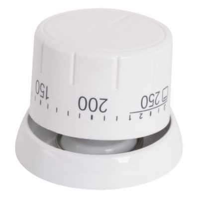 Tűzhely hőfokszabályzó gomb fehér