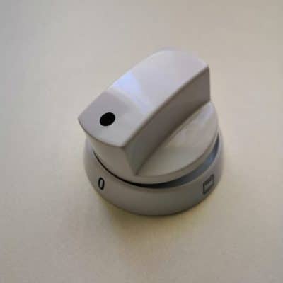 Siemens tűzhely előválasztó forgatógomb fehér színben