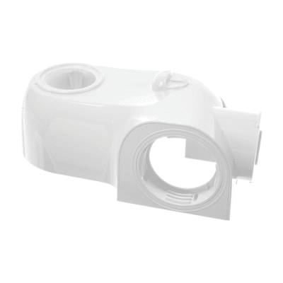 MUM5 robotgép házrész fehér színben (lengőkar)