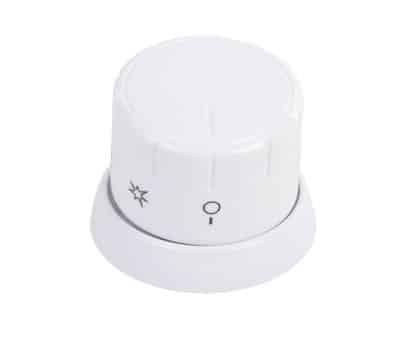 Bosch főzőhely forgatógomb fehér színben