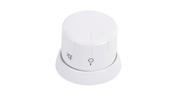 Bosch főzőhely forgatógomb fehér színben