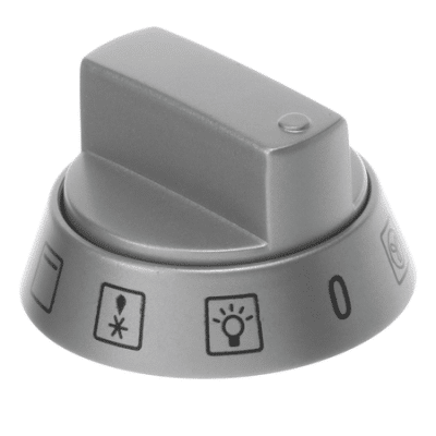 Siemens tűzhely forgatógomb INOX színben (sütési funkció választó)