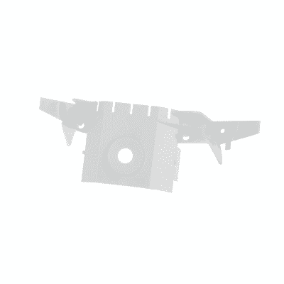 Hűtőbe ventilátor tartó műanyag konzol