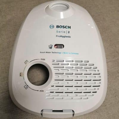 Porszívó fehér burkolat ProHygienic felirattal