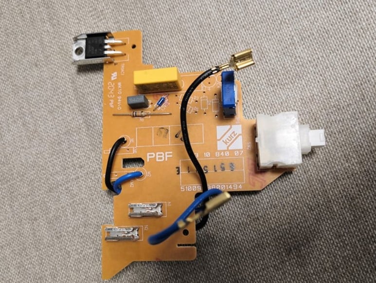 Porszívó elektronika