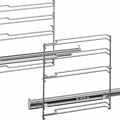 Teleszkópos egyszintes sütősín
