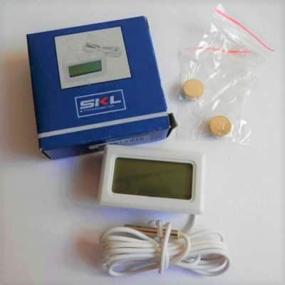 TPM-10F Digitális hőmérő fehér  (-50℃ +70℃)