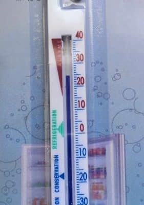 Hűtőszekrény hőmérő  (-40°C / +40 °C)