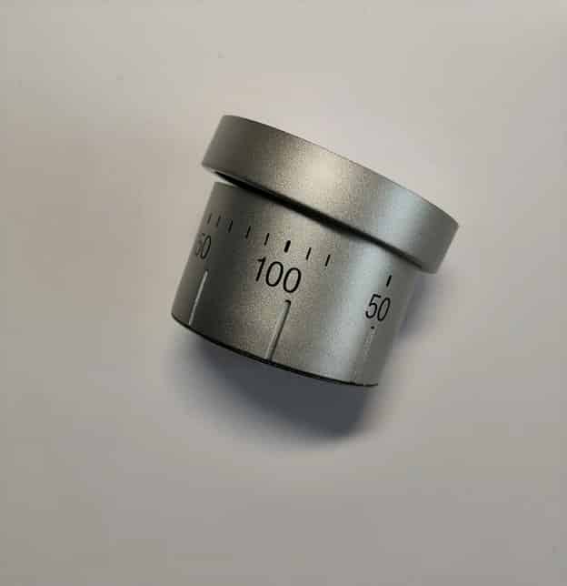 Tűzhely hőfok gomb INOX színben