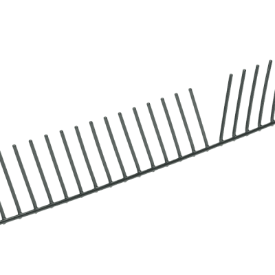 Mosogatógép kosárba lehajtható tányértartó tüskesor
