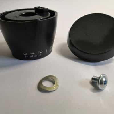 Bosch szeletelőhöz fogatógomb fekete színben