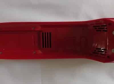 Akkus porszívó tartó kengyel piros színben