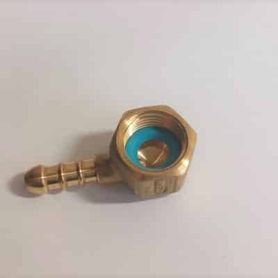 Pb gázcső csatlakozó (pipa) + tömítés