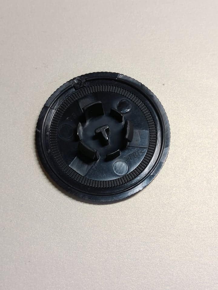 Vasaló hőmérséklet szabályzó forgatógomb fekete színben - Image 2