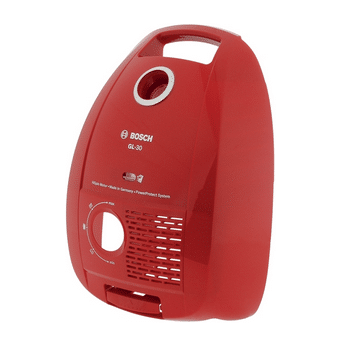 Porszívó fedél piros színben