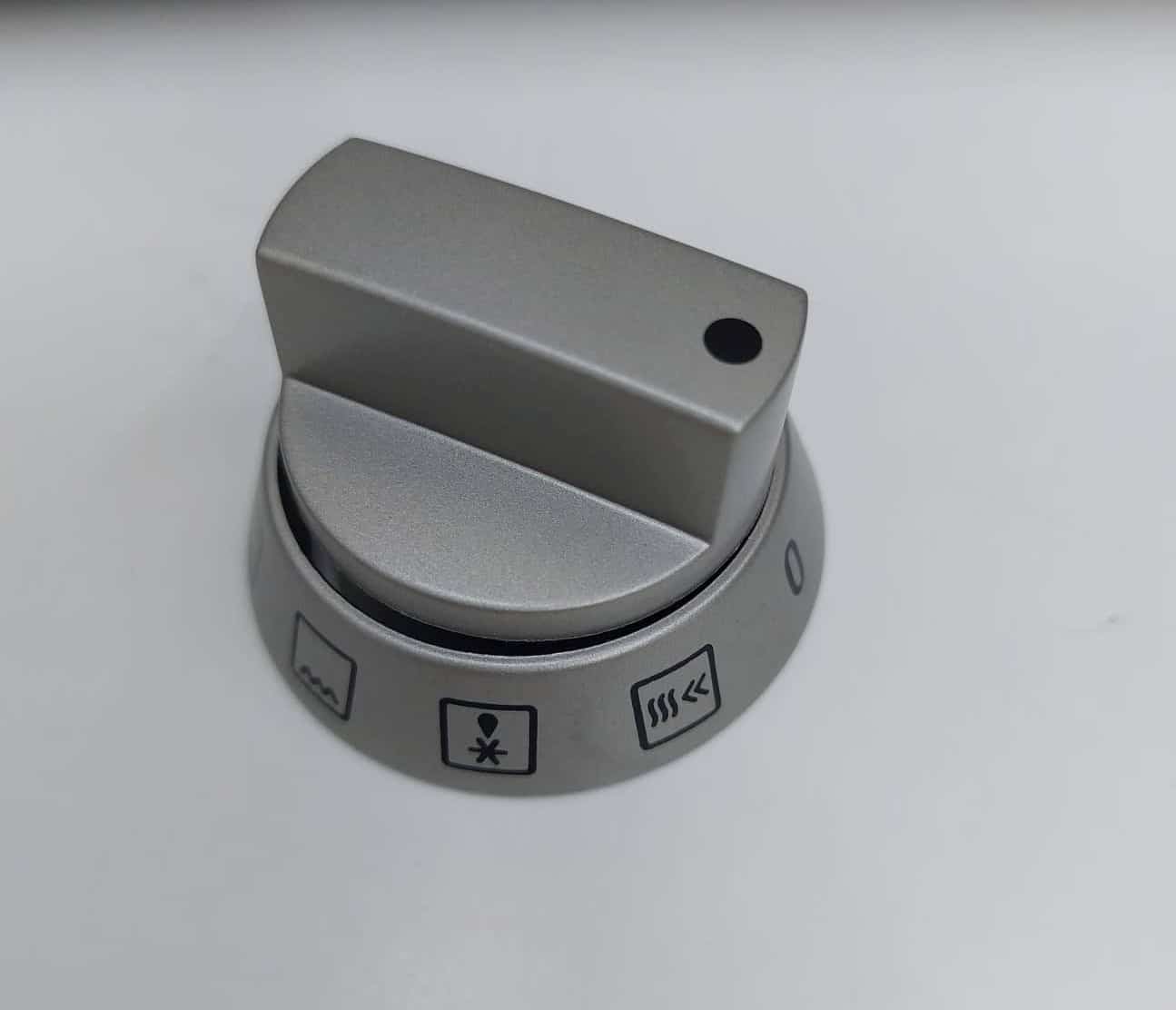 Siemens tűzhely forgatógomb INOX színű (sütési funkció választó) - Image 4