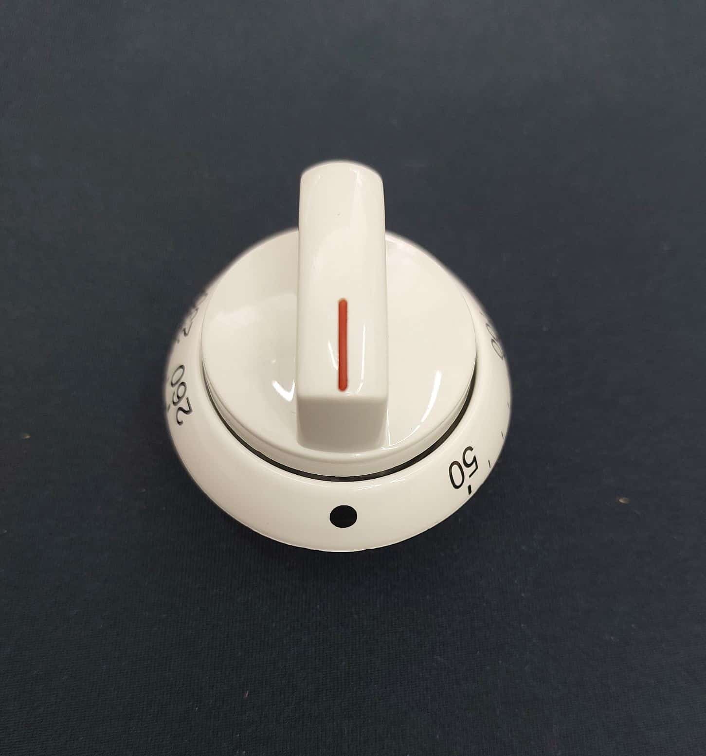 Sütő forgatógomb (hőfokszabályzóra) fehér