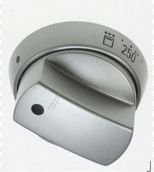 Siemens sűtő hőmérsékletszabályzó INOX forgatógomb