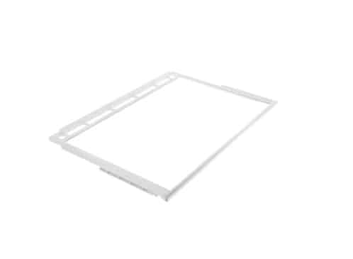 Beépíthető hűtőbe fehér műanyag keretes üveglap - Image 2