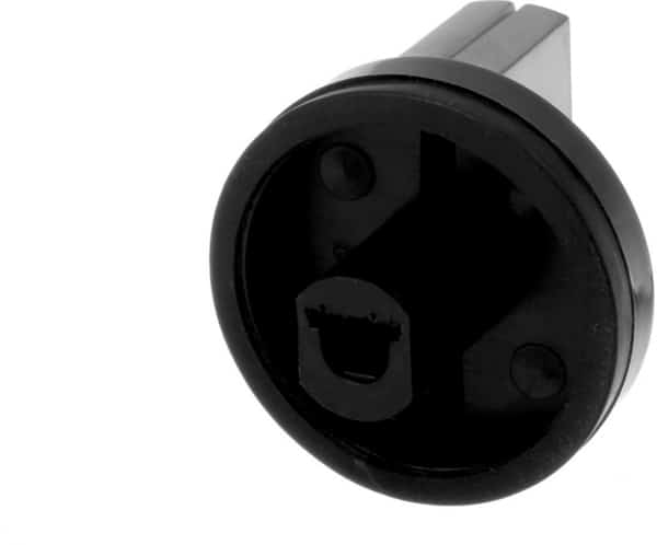 Főzőlap forgatógomb fekete színben - Image 2