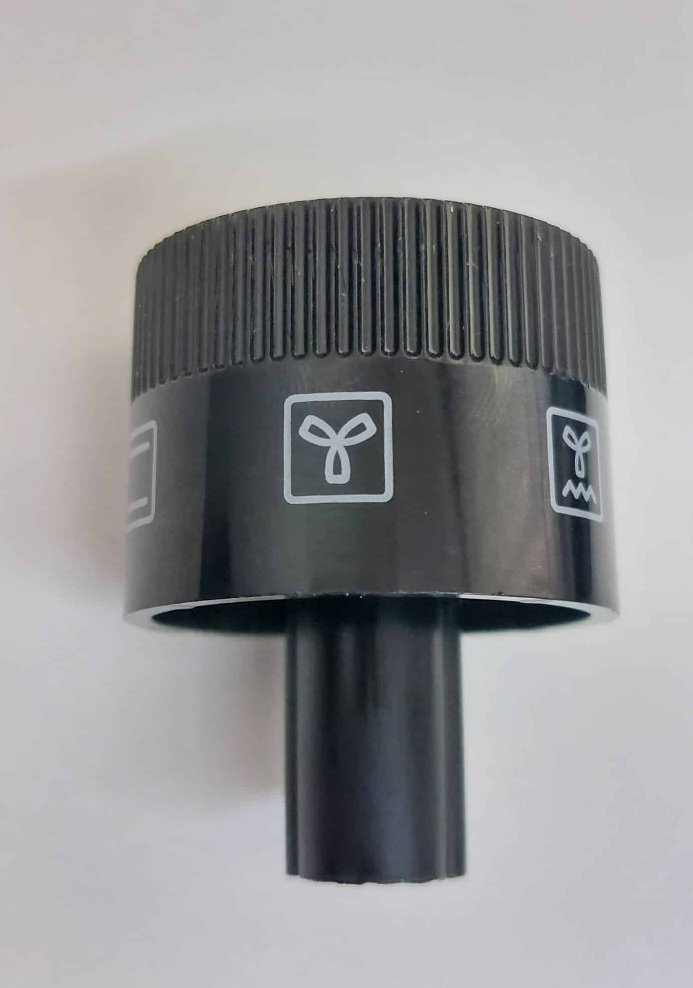 Sütő funkció választó fekete gomb Siemens tűzhelyhez