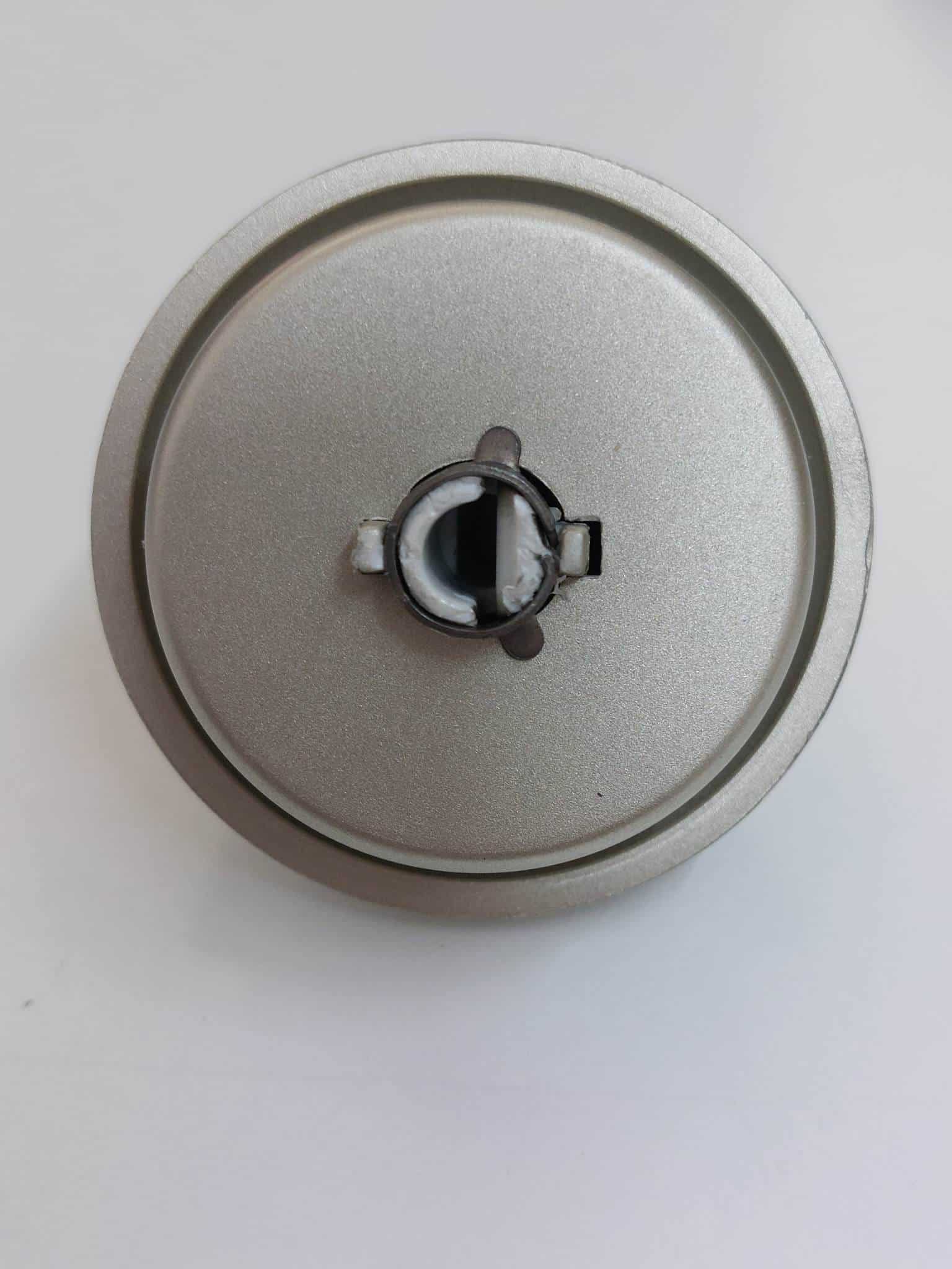 Sütő hőfokszabályzó forgatógomb INOX színben - Image 3