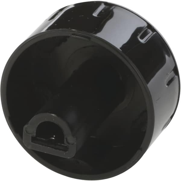 Főzőlap forgatógomb fekete színben - Image 2