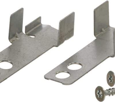 Mosogatógép rögzítőkészlet (2db lemez+ 2db csavar)