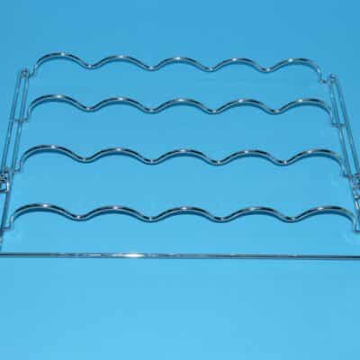 Side by Side hűtőbe palacktartópolc