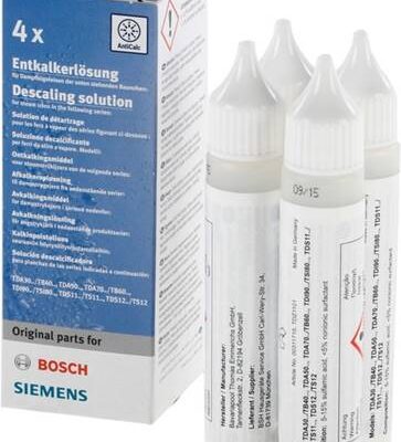 Gőzvasalóhoz /gőzállomáshoz vízkőtelenítő 4x25ml