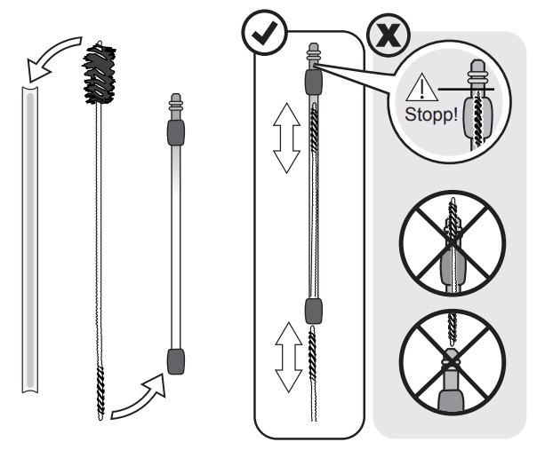Automata kávéfőzőhöz tisztítókefe - Image 2