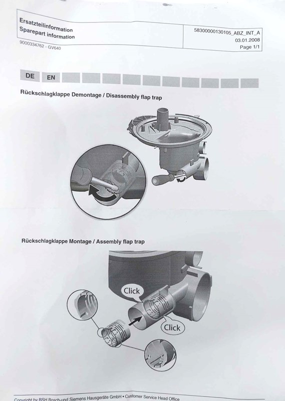 Mosogatógép szivattyúház - Image 6