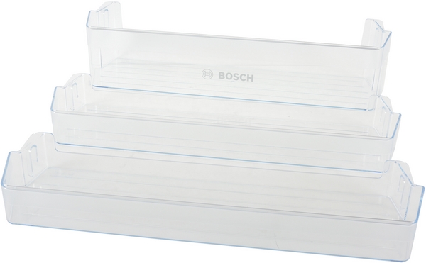 Hűtőajtóba polckészlet (3 db , BOSCH felirattal)