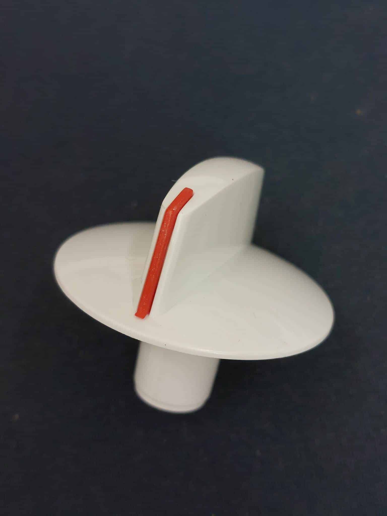 Bojler forgatógomb fehér színben - Image 2