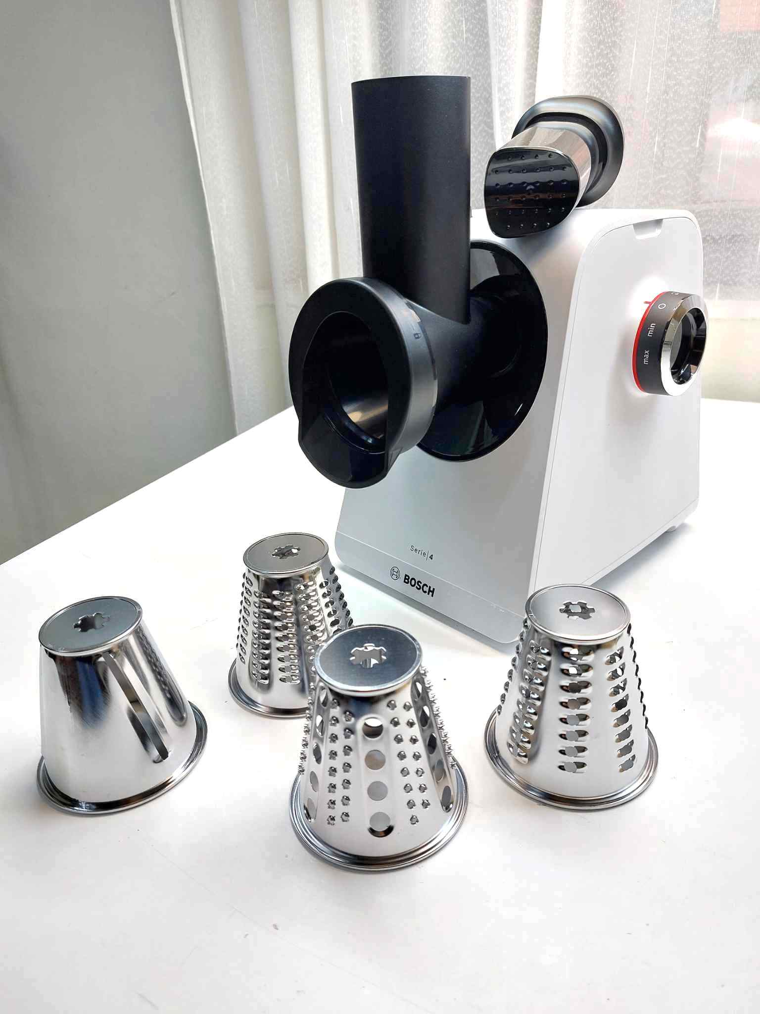 Bosch MFWS4 húsdarálóhoz dobos szeletelő feltét - Image 3